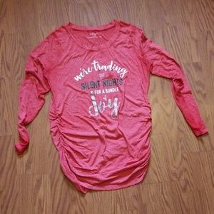 Long Sleeve Maturnity Shirt